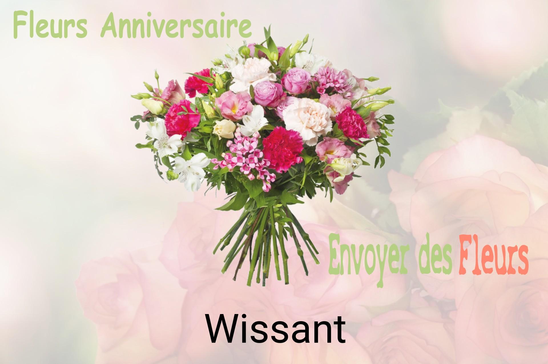 Bouquet de fleurs d’anniversaire livré à Wissant